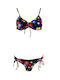Famous Shoes Set Bikini Floral Cp Black Skroutz Gr