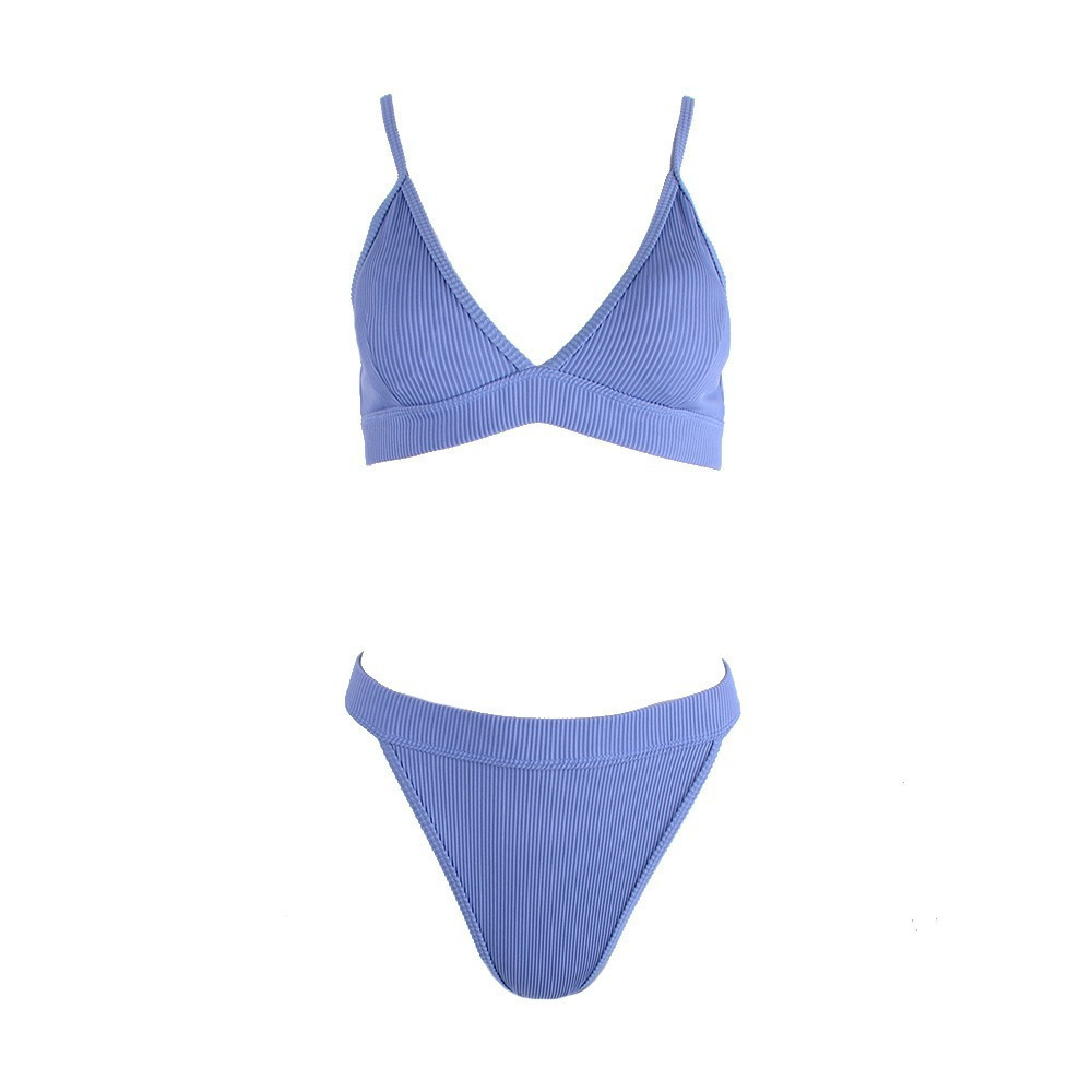 Famous Shoes Set Bikini Τριγωνάκι Ψηλόμεσο Μπλε CP20201 SAPPHIRE BL