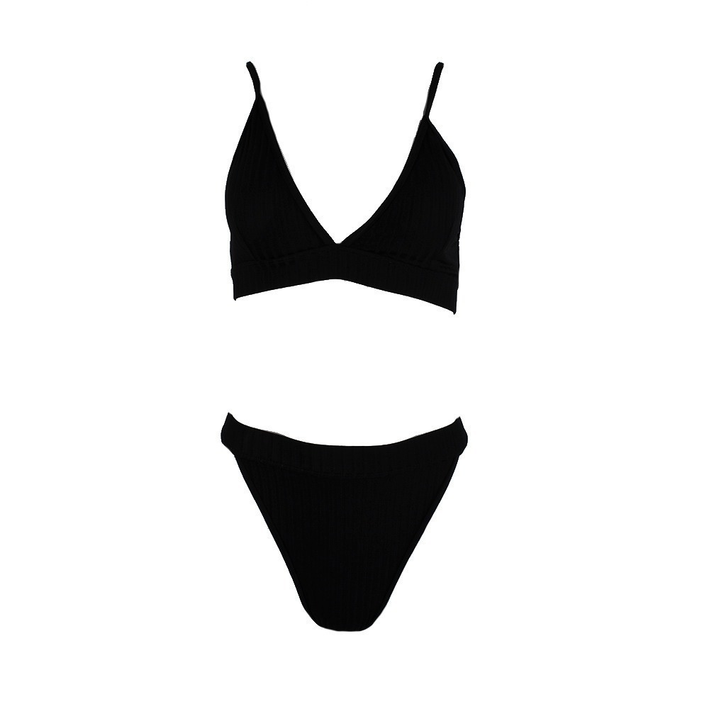 Famous Shoes Set Bikini Μπουστάκι Μαύρο CP202012 BLACK Skroutz gr