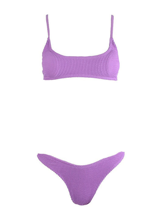 S M Collection 1850 Set Bikini Πουά Μαύρο Skroutz gr