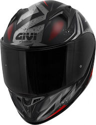 Givi H50.7 Rebel Full Face Helmet ECE 22.06 1490gr Matt Black/Light Blue
