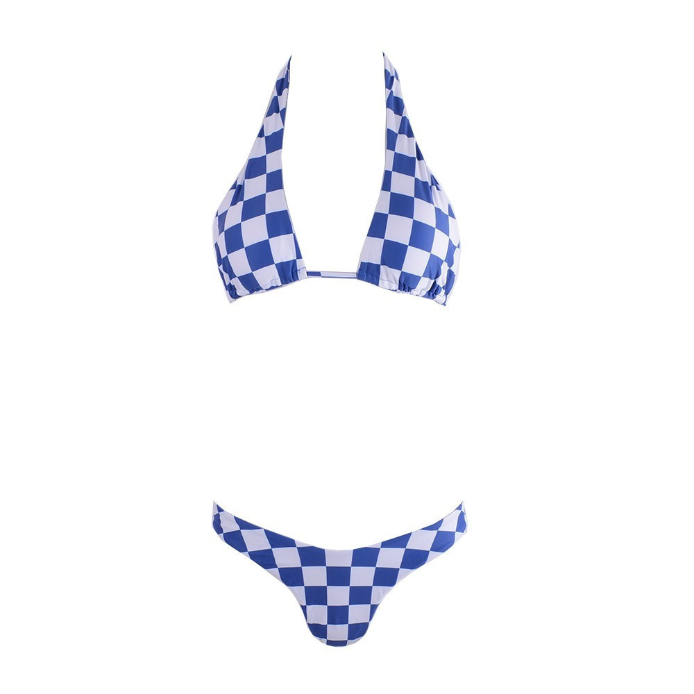 Famous Shoes Set Bikini Τριγωνάκι Μπλε CP202102 BLUE Skroutz gr