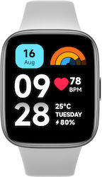 Xiaomi Redmi Watch 3 Active Водоустойчив с Пулсомер (Сив)