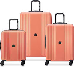 Delsey Ophelie Комплект куфари за пътуване 3бр Coral