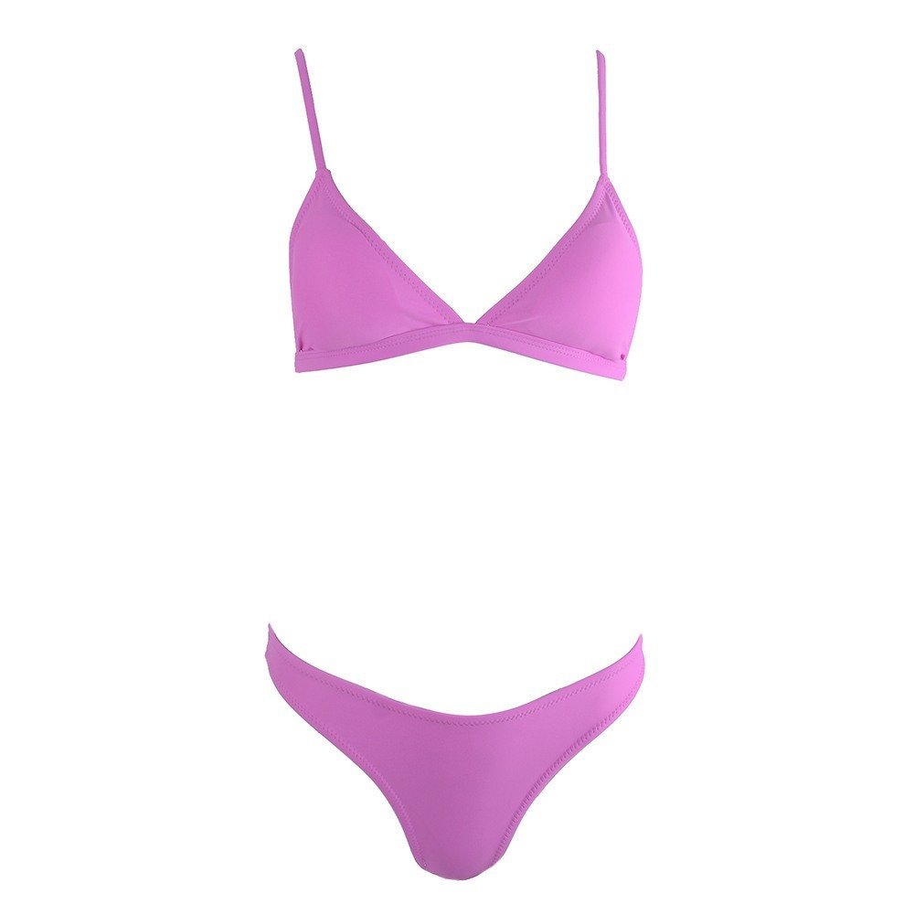 Famous Shoes Set Bikini Τριγωνάκι Μωβ CP20203 PURPLE Skroutz gr