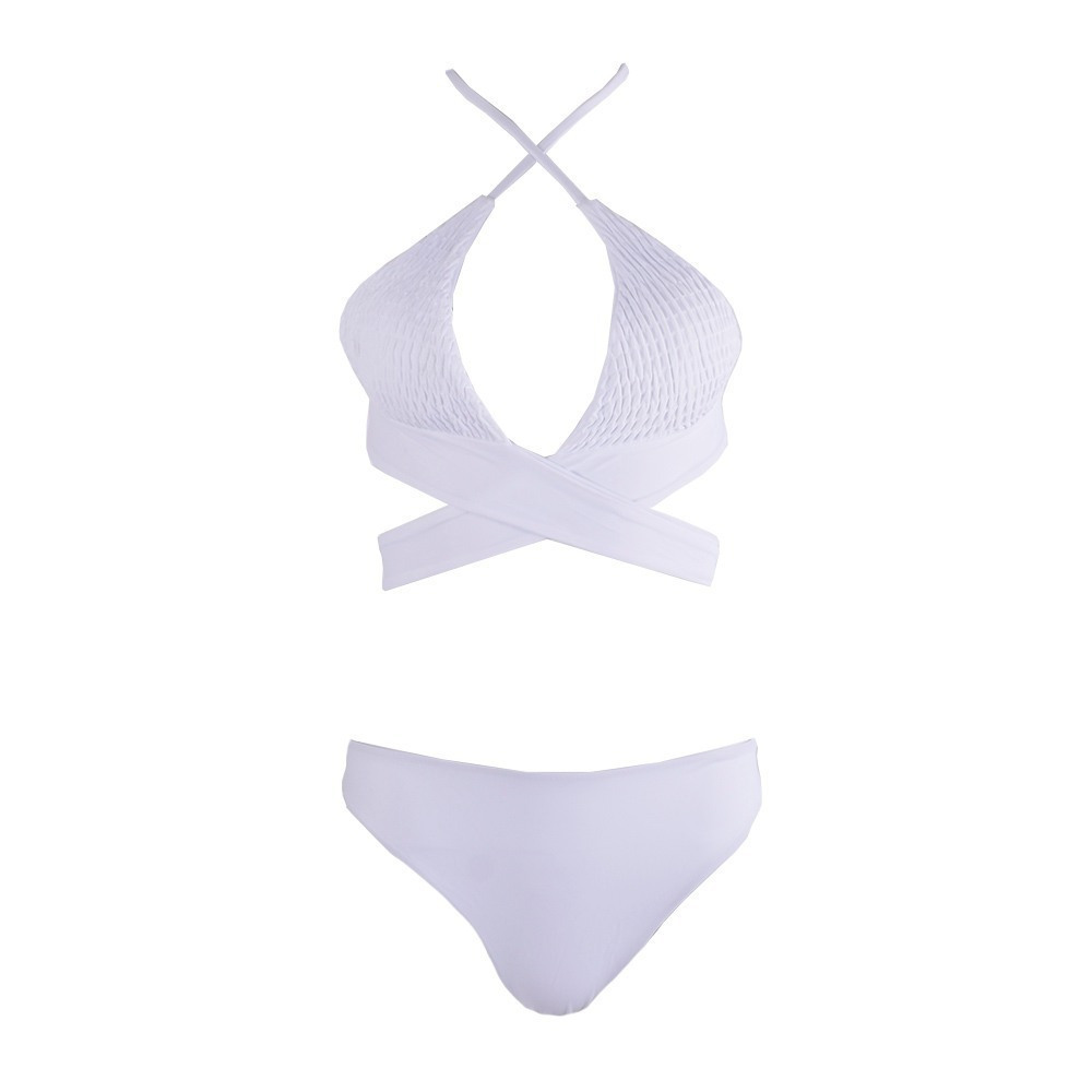 Famous Shoes Set Bikini Τριγωνάκι Λευκό CP20263 WHITE Skroutz gr