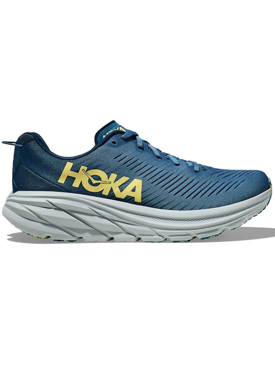 Hoka Glide Rincon 3 Men's Running Sport Shoes Blue