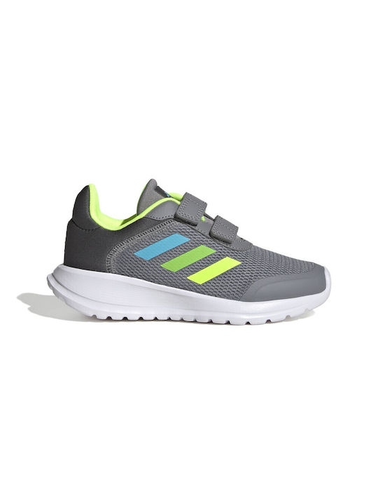 Adidas Атлетични детски обувки Работещ Tensaur Run 2.0 CF K с велкро Сив