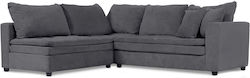 Lisbon Corner Fabric Couch 260x213 cm