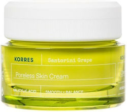 Korres Santorini Grape Poreless Firming & Moisturizing Cream Suitable for All Skin Types 40ml