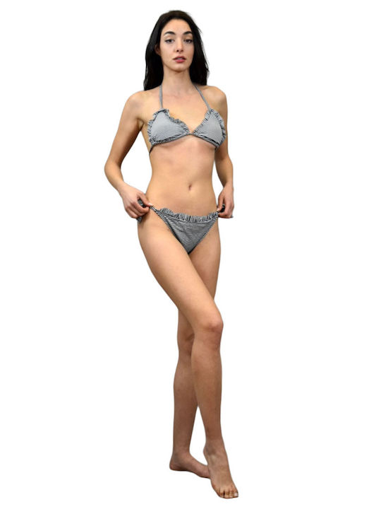 Lida Set Bikini Τριγωνάκι Χρυσό 1706 Skroutz gr