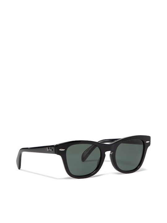 Ray Ban Sunglasses with Black Acetate Frame and Black Lenses