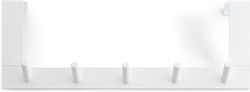 Rayen Κρεμάστρα Πόρτας 5 Θέσεων Μεταλλική 36x12.5x4εκ.