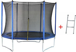 Fun Baby Balance Trampolin Draußen Durchmesser 244cm mit Netz & Leiter