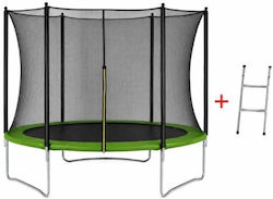 Fun Baby Balance Trampolin Für Draußen Mit 244cm Durchmesser Blau
