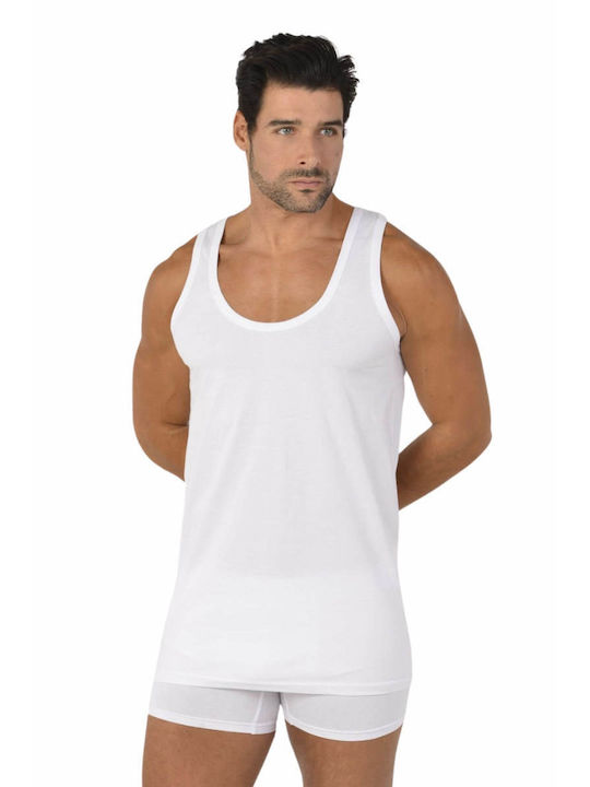 Onurel Men's Undershirts Λευκό 1Pachet
