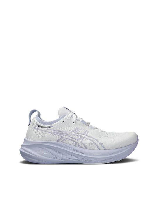 ASICS Gel-Nimbus 26 Women's Running Sport Shoes White