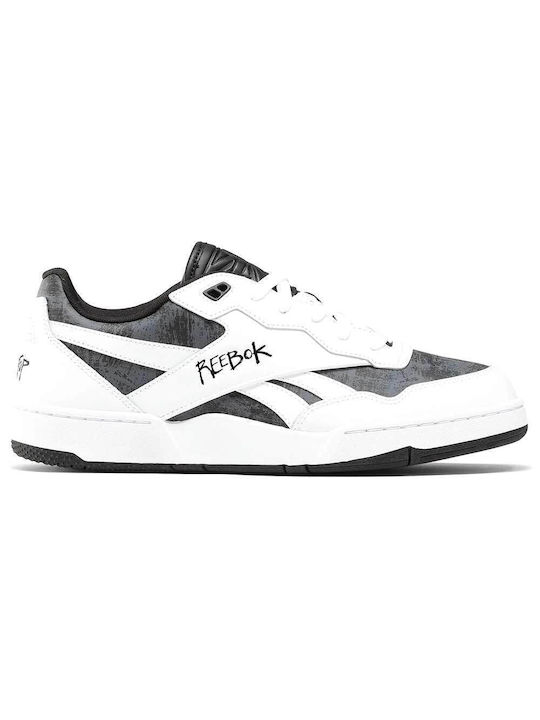Reebok Bb 4000 Ii Ανδρικά Sneakers Λευκά