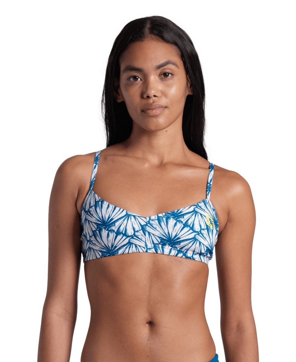 Arena Bikini Μπουστάκι 103 White Multi yellow Star 006466 103