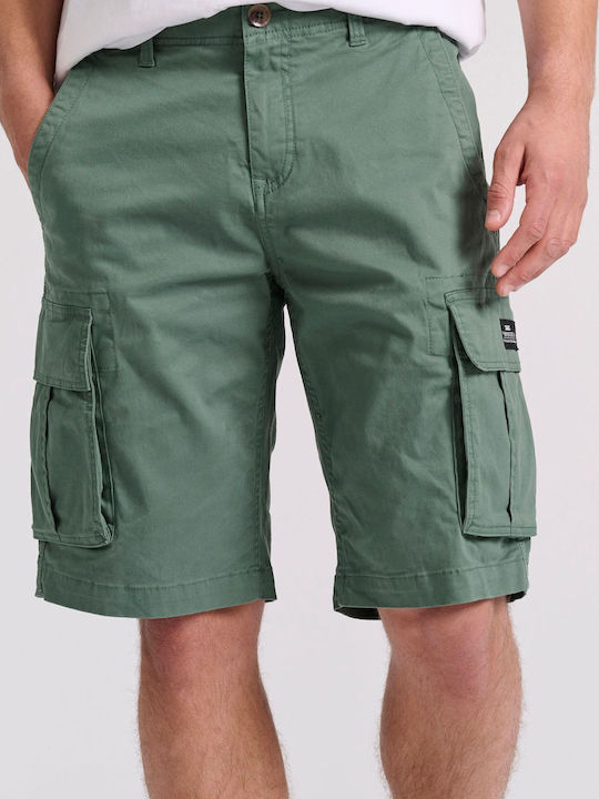 Funky Buddha Men's Cargo Shorts Green