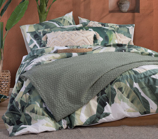 Nef-Nef Homeware Elmer Υπέρδιπλη 230x240εκ. Green
