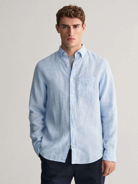 Gant Men's Shirt Linen Silicon