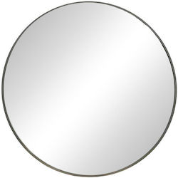 Pakketo Emmett Schwarzer Wandspiegel Mit 80cm Länge