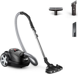 Philips 900W με Σακούλα Μαύρη XD8122/10