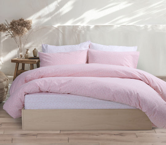 Nef-Nef Homeware Σετ Υπέρδιπλη 240x230cm Somber Ροζ