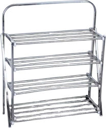 Suport pliabil pentru pantofi din aluminiu cu 4 etaje Zd04 522664 Cod 522664