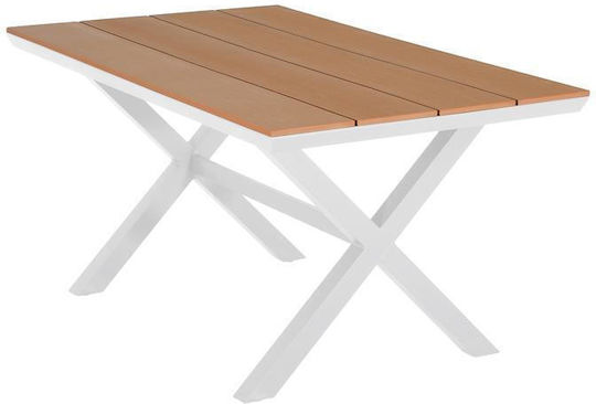 Table Fl6510 Free Standing 150x90x75cm White