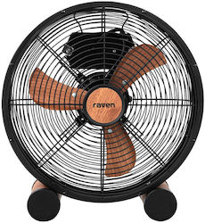 Raven Box Fan 33.5cm Μαύρο