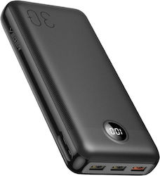 Veger W1151 10000mAh 15W Μαύρο