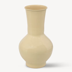 Βάζο Μεταλλικό Kian Κίτρινο Φ20xΥ34.5cm