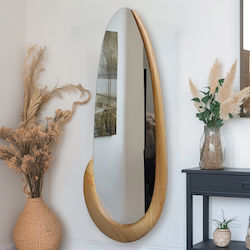 Pakketo Marly Ολόσωμος Οβάλ Μπεζ 127x50.5cm