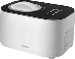 Sencor Παγωτομηχανή 1lt Ασημί