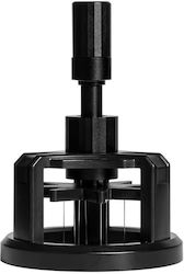 Rotating Magnetic Wdt Tool 51 Millimeters Espresso Adjustable Height Coffee Needle Distributor Coffee Residue Frothing Tool