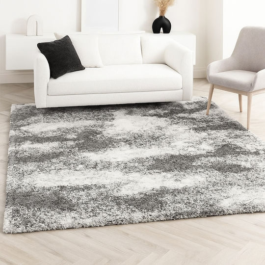 Saray Home Moroccan Abstract 200x280cm Shaggy Γκρι