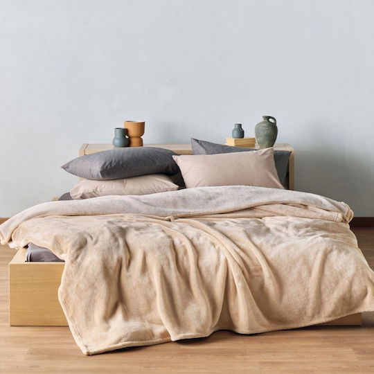Kentia Yolanda Halb doppelt 180x220cm Beiges