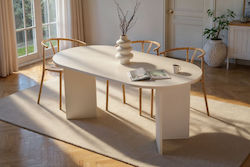 Sablin Τραπεζαρίας White 180x89.5x75εκ.