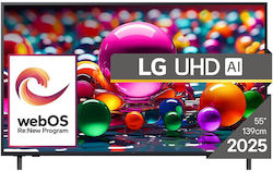 LG Smart 55" 4K LED 55UA74003LB (2025)