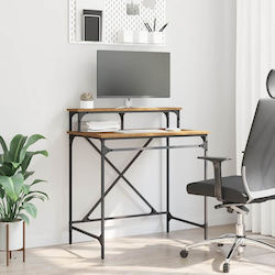 Computer Desk 80x50x90cm Old Wood