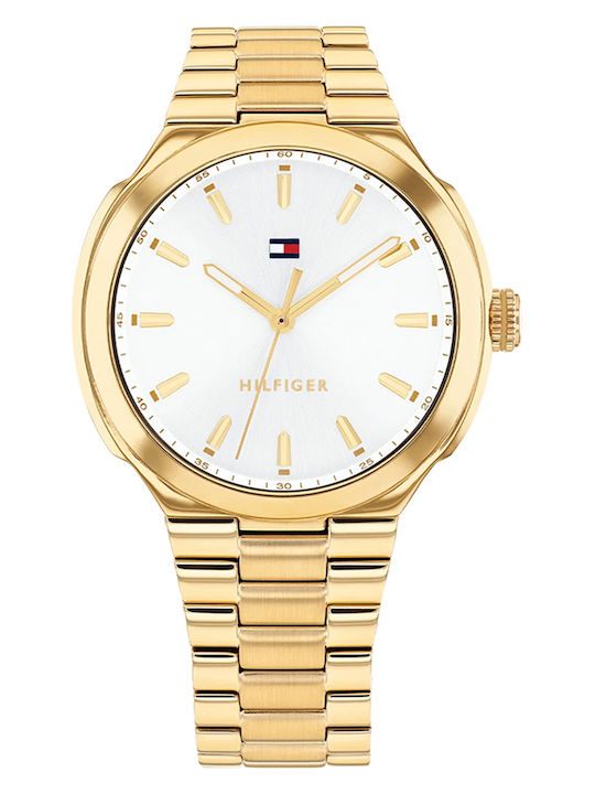 Tommy Hilfiger Кварцов Часовник с Метална Верижка
