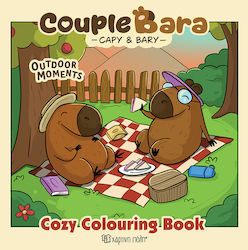 Βιβλίo Ζωγραφικής Anti-Stress Couple Bara: Outdoor moments