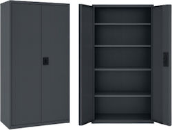 Δίφυλλη Lite Μεταλλική 90x40x180εκ.