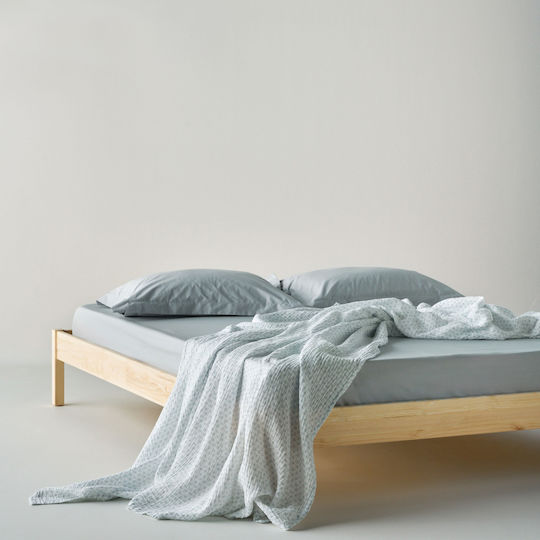 Kentia Evanthia Halb Doppelt 180x240cm Graue Decken