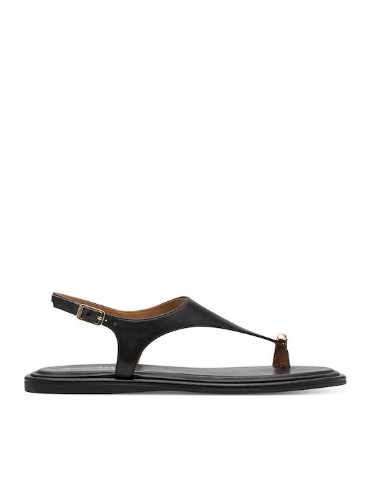 Tamaris Leather Women's Sandals Black