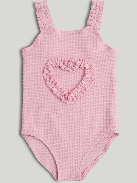 Mothercare Παιδικό Μαγιό Ολόσωμο Ροζ