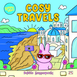 Sunny Vibes Cosy Travels - Colouring Book