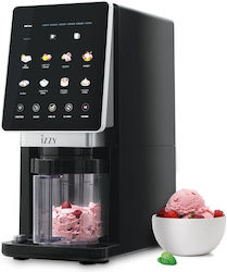 Izzy Italian Gelato Παγωτομηχανή 3x650ml Μαύρη